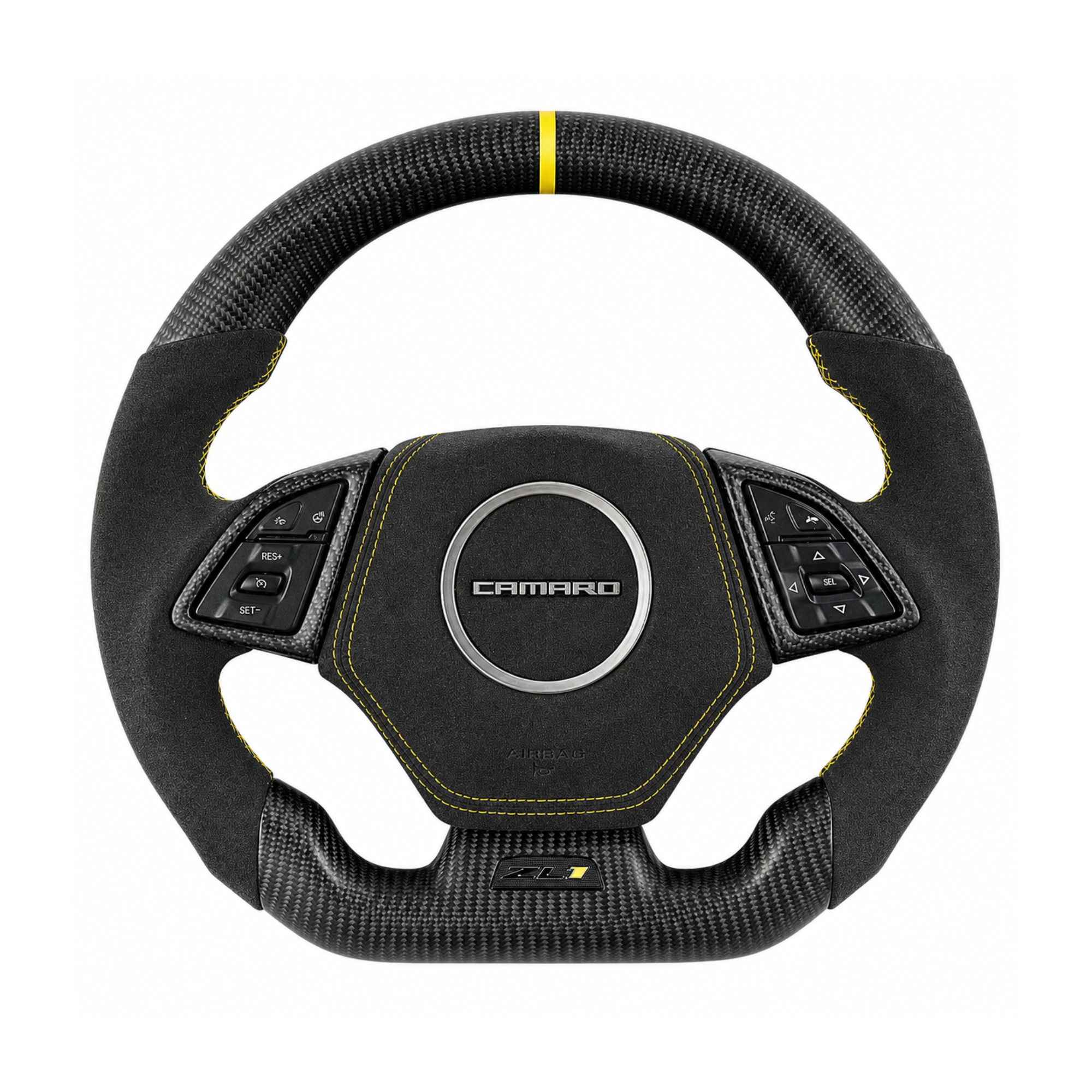 2016-2024 Chevrolet Camaro 6th Gen Carbon Fiber Steering Wheel