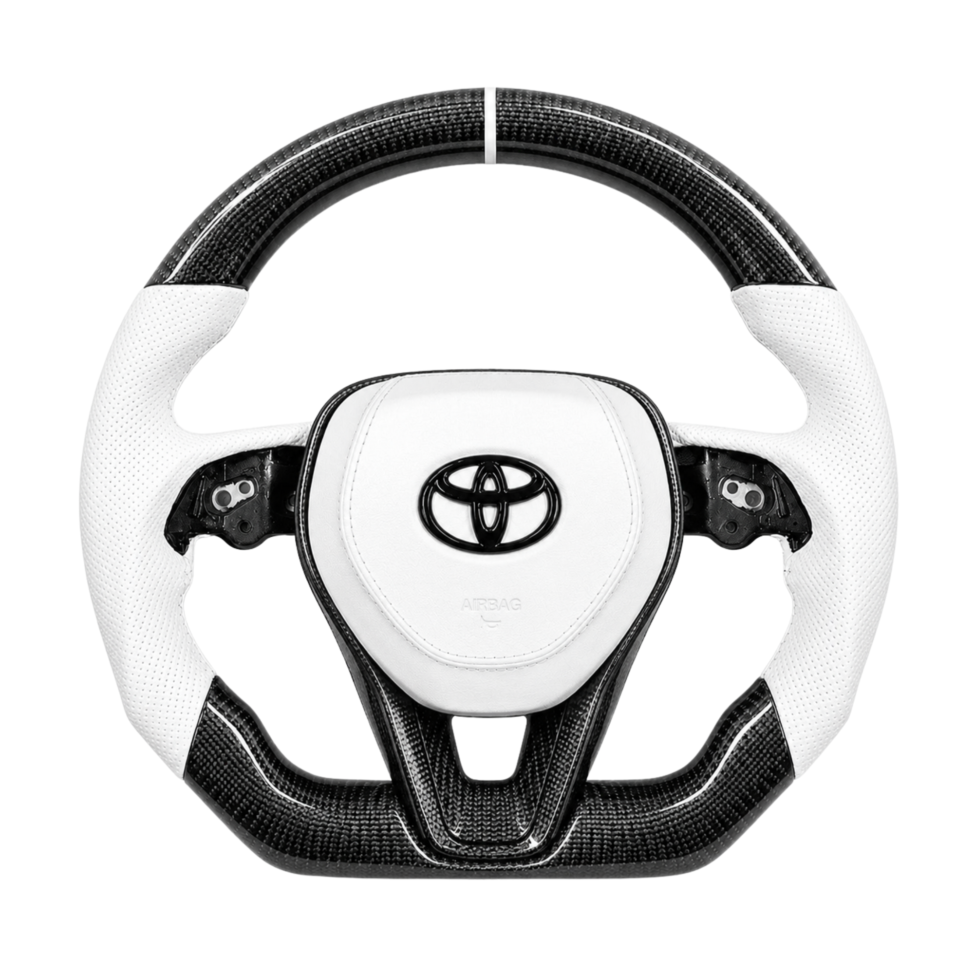 2018–2024 Toyota Camry / 2019–2024 Toyota Corolla Custom Carbon Fiber Steering Wheel