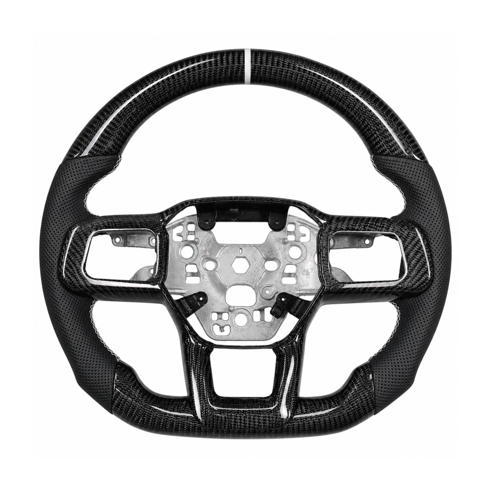 2024+ Ford Mustang S650 Carbon Fiber Steering Wheel