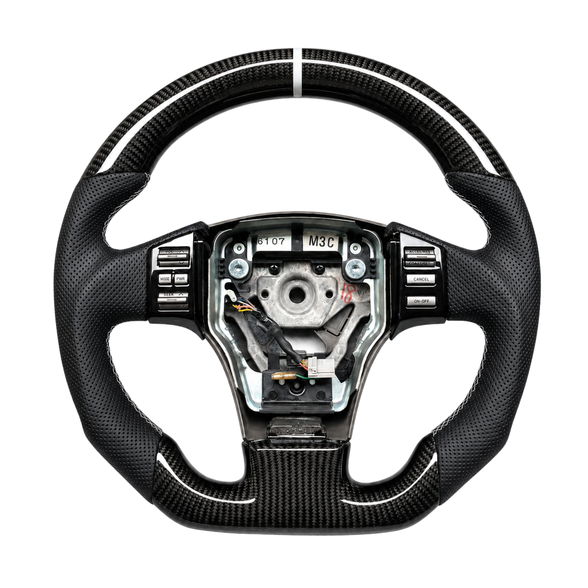 2003–2007 Infiniti G35 Custom Carbon Fiber Steering Wheel